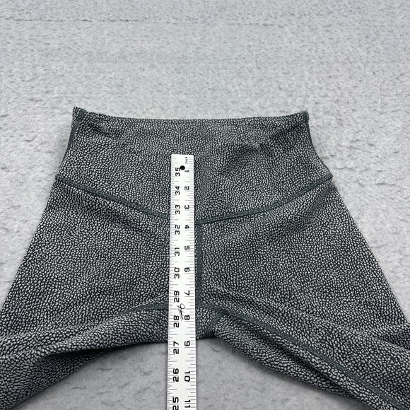 Lululemon Pants Womens 6 Gray Dot Wunder Under Low-Rise Tight Luxtreme W5APUS - Picture 5 of 13